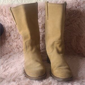 Sendra Tan Ankle Boots